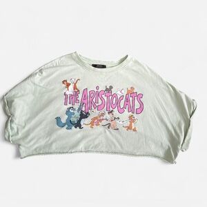 Disney Aristocats Cropped Tee